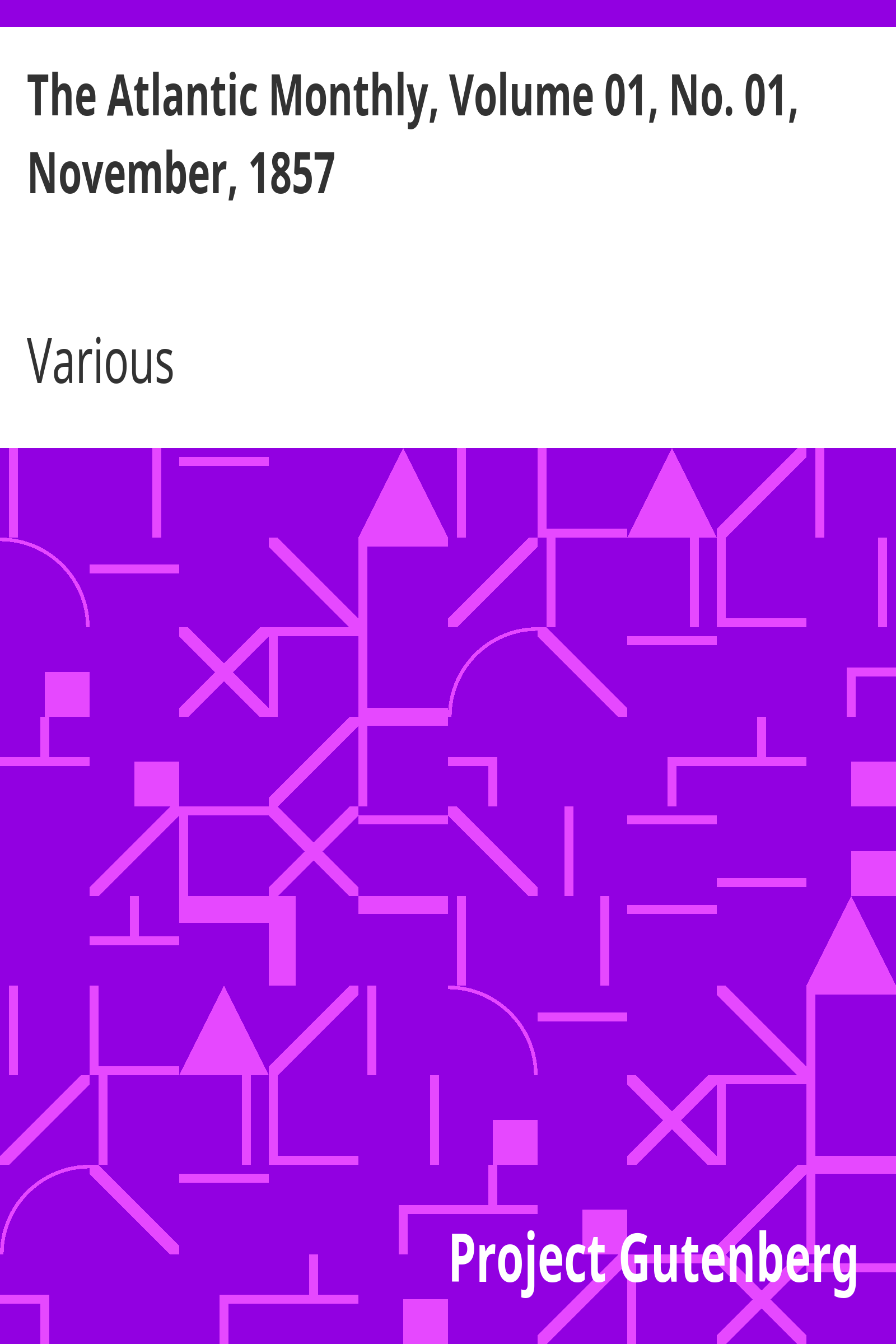 Atlantic Monthly Cover